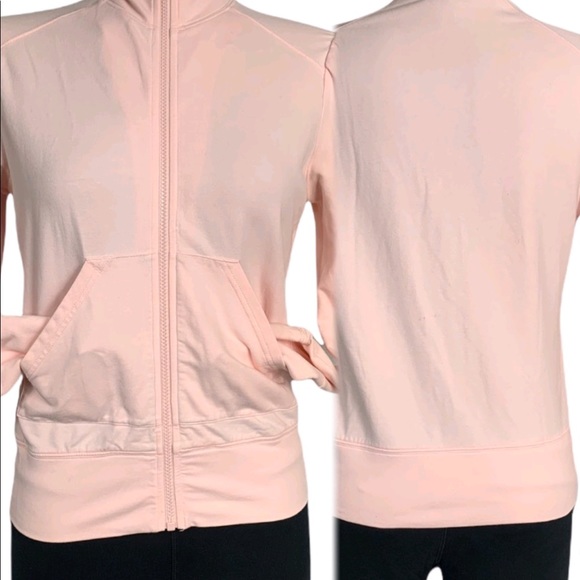 Pink long Sleeves Sports Jacket Size M - Picture 2 of 7